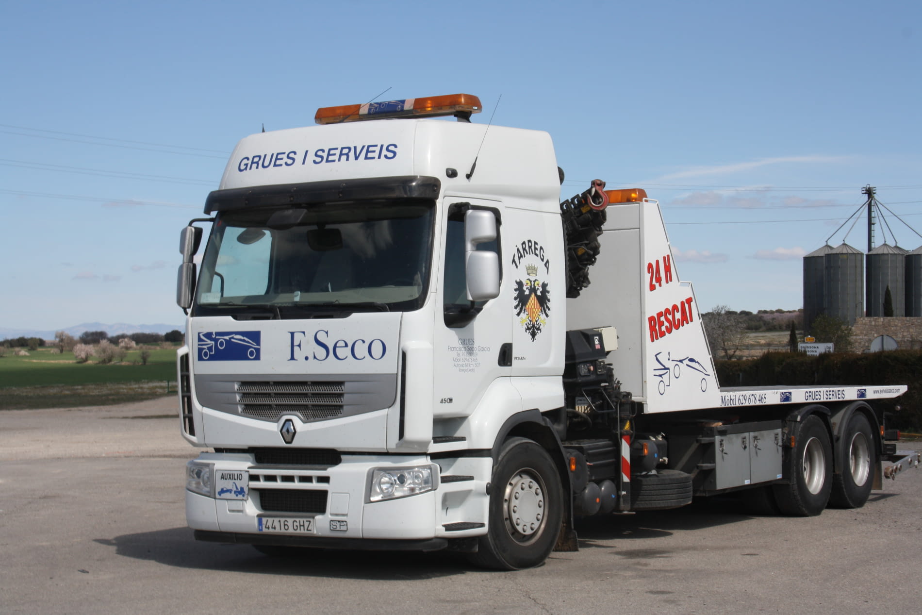 Camion assistencia RENAULT